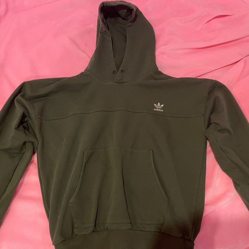 Adidas Dark Green Hoodie